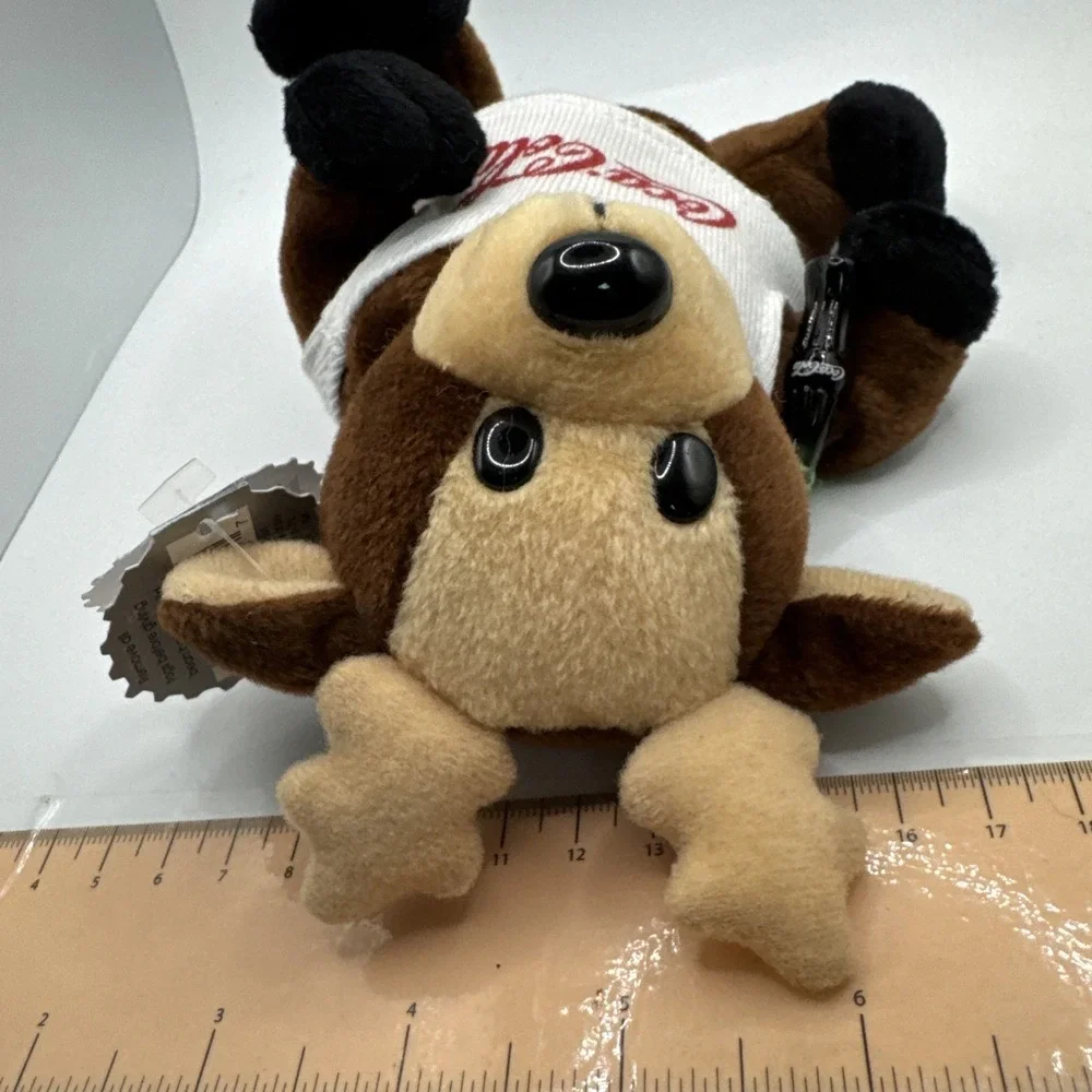 Coca-Cola Collectible Brand (1998) Reindeer Bean Bag Plush #0133 X-mas